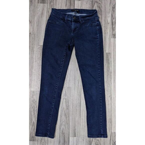 (3/$35) Banana Republic Womens Size 25 / 0 Reg Skinny Denim Blue Jeans Leggings - Picture 1 of 9